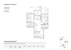 pinetree hill 2 bedroom premium floorplan